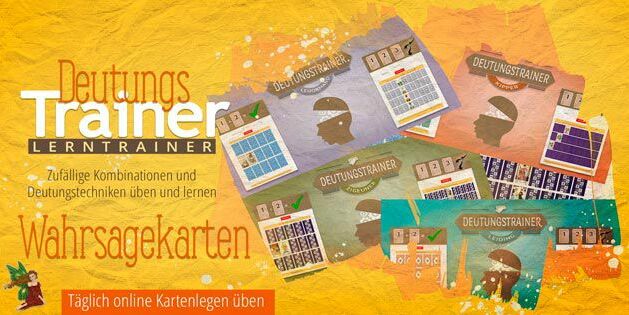 Online Deutungstrainer zum Kartenlegen lernen mit Wahrsagekarten Online Deutungstrainer zum Kartenlegen lernen mit Wahrsagekarten