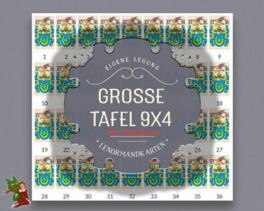 Lenormandkarten - Grosse Tafel 9x4 mit Häusereinteilung Lenormandkarten - Grosse Tafel 9x4 mit Häusereinteilung