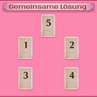 Legemuster Fragen zur Liebe - Gemeinsame Lösung