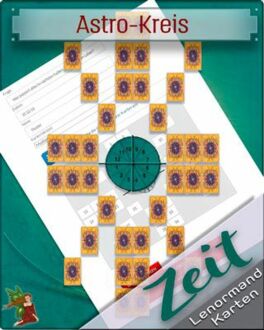 Lenormandkarten eigene Legung eingeben - Astrokreis online