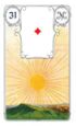 31. Sonne - BEDEUTUNG: Glück, Erfolg, Energie, Kreativität, Optimismus, Wille, Kraft, Ehrgeiz, Durchsetzung, Kraft