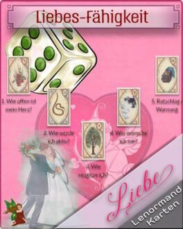 Lenormand Zufall-Online Legung - Liebesfähigkeit