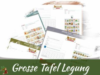 Grosse Tafel für Wahrsagekarten eigene Legungen online eingeben zum Üben und Lernen