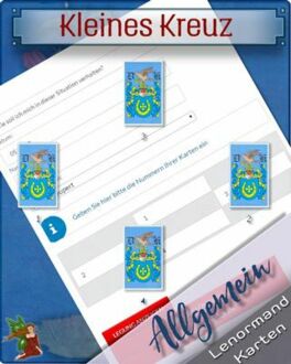 Lenormandkarten eigene Legung eingeben - Kleines Kreuz online Lenormandkarten eigene Legung eingeben - Kleines Kreuz online