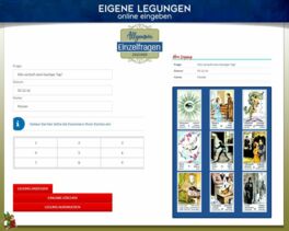 Zigeuner Eingabeformular für Legemuster Zigeuner Eingabeformular für Legemuster
