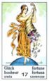 17. Glück - BEDEUTUNG: Glück; Erfüllung; Vollkommenheit; Erfolg; Triumpf; das Ziel;