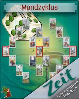 Lenormand Zufall-Online Legung - Mondzyklus
