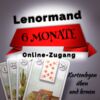 Der Lenormandkarten Online-Zugang für 6 Monate