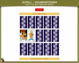 Zigeunerkarten Kombinationstrainer Zigeunerkarten Kombinationstrainer
