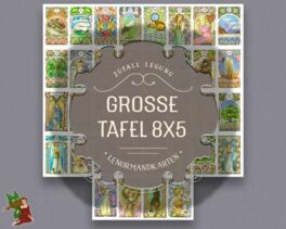 Lenormandkarten - Grosse Tafel 8x5 Zufall online kostenlos