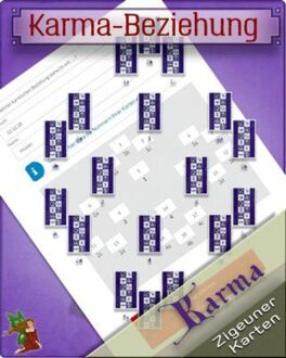 Zigeunerkarten eigene Legung eingeben - Karmische Beziehung online Zigeunerkarten eigene Legung eingeben - Karmische Beziehung online