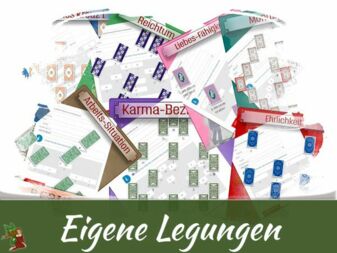 Legemuster für bestimmte Themen mit Wahrsagekarten online eingeben und lernen