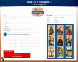 Kipper Eingabeformular für Legemuster Kipper Eingabeformular für Legemuster
