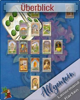 Lenormand Zufall-Online Legung - Überblick mit 13 Karten Lenormand Zufall-Online Legung - Überblick mit 13 Karten