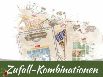 Zufalls-Kombinationen mit Wahrsagekarten online üben und lernen