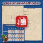 Deutungsformular für die Legung Zigeuner-Methode zum Download