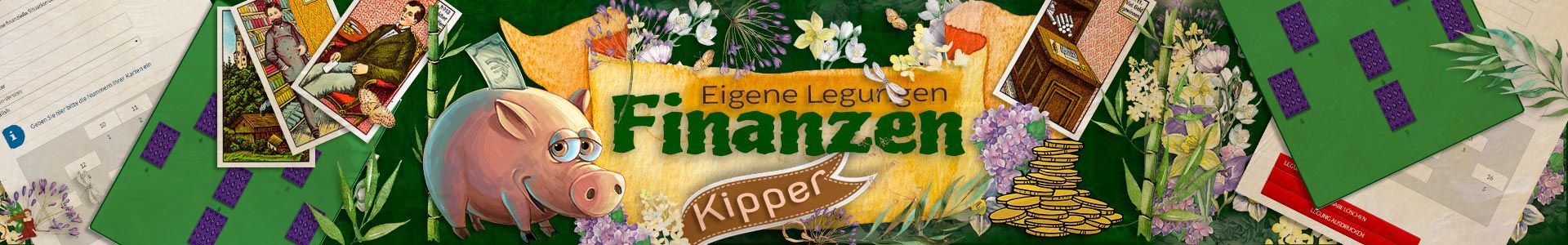 Kipper eigene Legungen für finanzielle Fragen