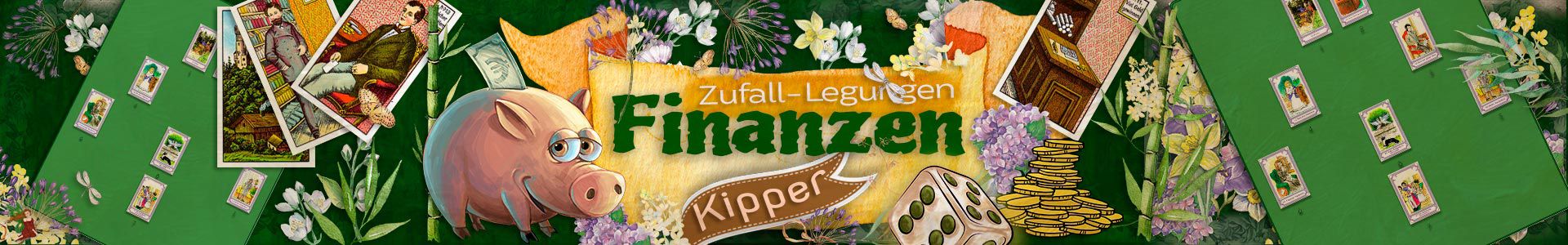 Kipper Zufall-Legungen für finanzielle Fragen