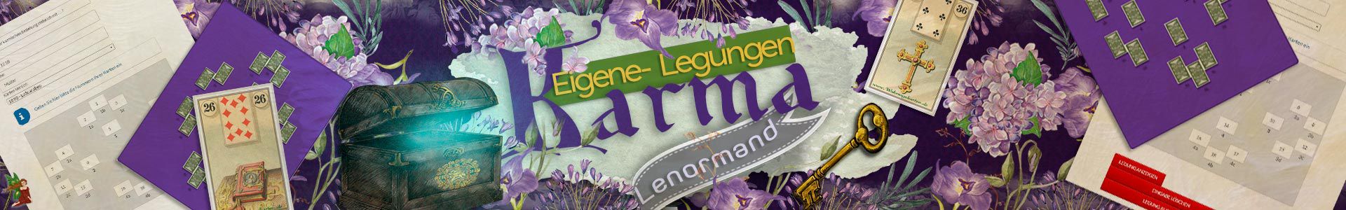 Lenormand eigene Legungen für Karma-Fragen