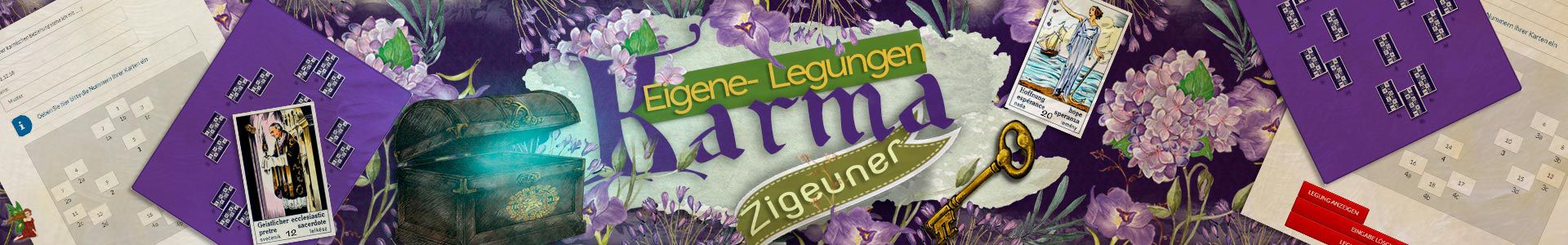 Zigeuner eigene Legungen für Karma-Fragen