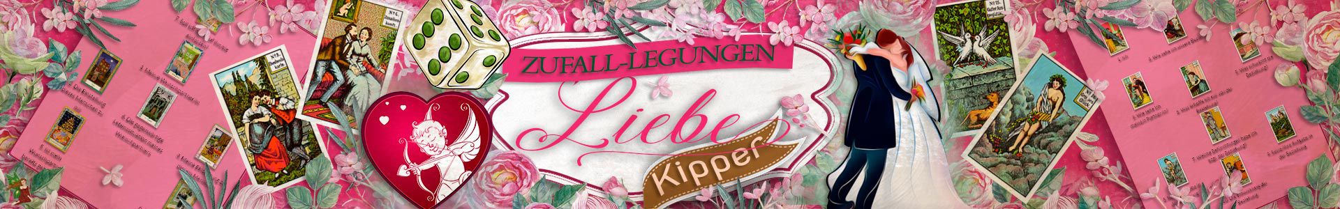 Kipper Zufall-Legungen für Liebe-Fragen