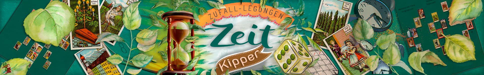 Kipper Zufall-Legungen für Zeit-Fragen