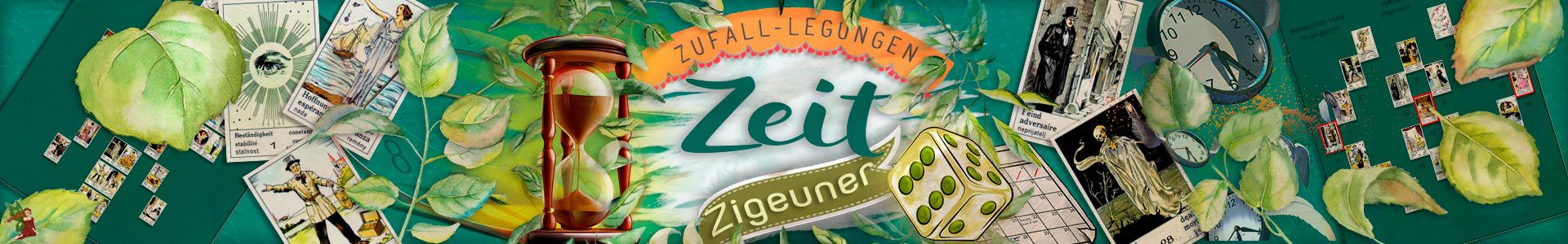 Zigeuner Zufall-Legungen für Zeit-Fragen