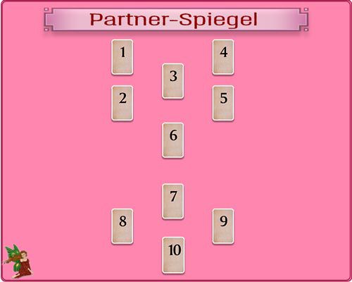 Kartenlegen online mit Legemuster zur Liebe - Partnerschaftsspiegel Kartenlegen online mit Legemuster zur Liebe - Partnerschaftsspiegel