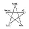 Hexensymbole Pentagramm Hexensymbole Pentagramm