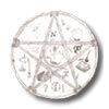 Hexensymbole Pentakel - Ein Schutzsymbol zur Verstärkung aller Elemente